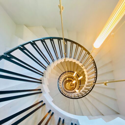 Swirly stairs