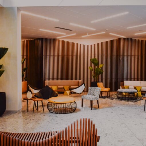 Fancy foyer
